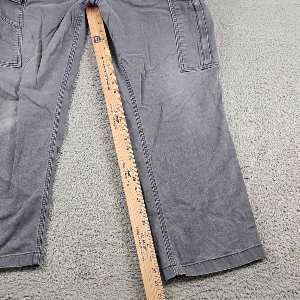 Carhartt Cargo Pants Mens 38x30 Gray Relaxed Fit Rugged Work Utility Pockets‎ - Picture 3 of 11